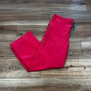 Carhartt Force Womens Pink Scrub Pants Size Large Regular